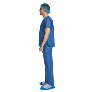 Conjunto de Uniforme Quirúrgico Desechable de Algodón para Doctores y Enfermeras, Uniformes Médicos Unisex de Pakistán - Product Image 4