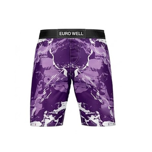 Pro Sublimated Solid Combat Apparel <b>High</b> Performance MMA Shorts Reinforced Stitching Athletic Trunks Grappling Boxing Breathable - Product Image 1