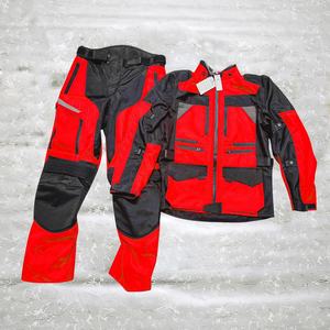 Combinaison textile imperméable 100% approuvée CE pour moto pantalon et veste de course de bonne qualité pour le tourisme équipement de moto grande taille - Product Image 1