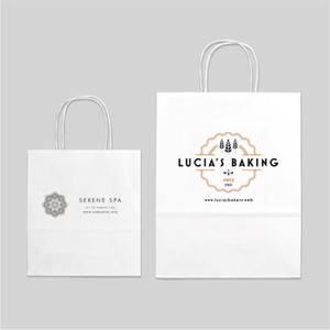 Custom <b>Paper</b> Bags <b>Printed</b> Kraft <b>Paper</b> Shopping Bags Eco Friendly Packaging Bags with Handle - Product Image 1