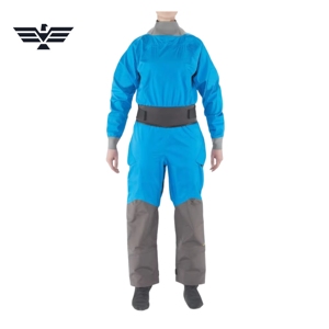 Combinaison de travail professionnelle imperméable en nylon haute visibilité unisexe personnalisable pour sports nautiques et sauvetage - Product Image 1