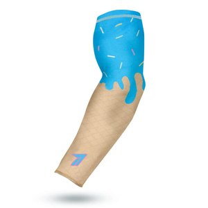 Mangas de compresión anti UV refrescantes para brazos, protección solar de verano, para béisbol, fútbol, ciclismo, transpirables, ligeras, personalizables - Product Image 4