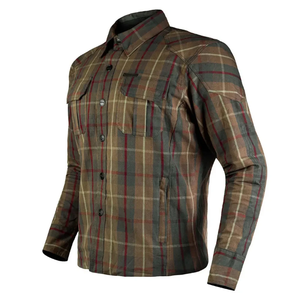 High quality Men's Short Sleeve Solid Flannel <b>Shirt</b> Oversized Fit Casual 100% Cotton Knitted O Neck flannel <b>shirt</b> - Product Image 1