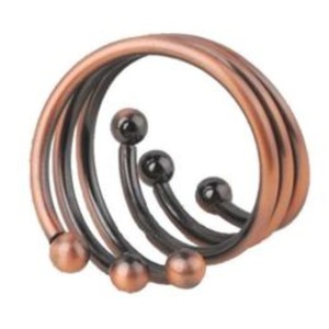 Exclusive Design Metal Napkin Ring Rounded Shape Customized Size Designer <b>Tissue</b> <b>Paper</b> Ring From Manufacturer In India - Product Image 3