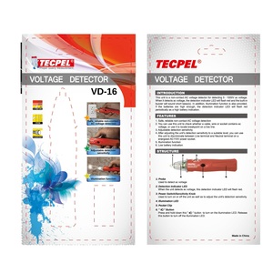 Probador de voltaje de VD-16 con alarma de voz beeper - Product Image 5