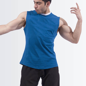 Camiseta sin mangas para hombre de primera calidad, último estilo, color negro, de algodón, transpirable y ligera, para venta en línea. - Product Image 5
