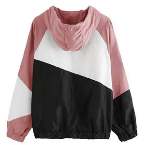 Chaqueta cortavientos de poliéster para hombre, personalizada OEM, transpirable, con cremallera, informal, para invierno, para actividades al aire libre, con logotipo frontal. - Product Image 4