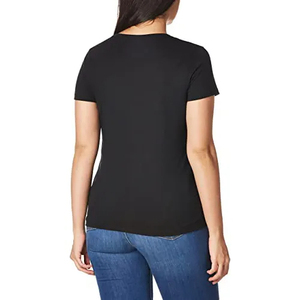 เสื้อยืดคอกลมแขนสั้นคุณภาพสูงสั่งทำพิเศษ ผ้าฝ้าย 100% สกรีนลาย DTG สำหรับผู้หญิง - Product Image 5