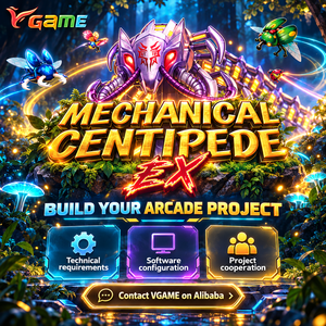Kit de jeu d'arcade Mechanical Centipede EX 5.6 pour l'intégration en cabinet de divertissement multijoueur - Product Image 5