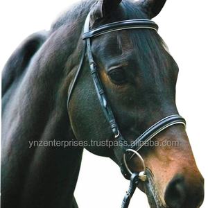 Brida de Cuero Suave Acolchada de Primera Calidad con Logotipo Personalizado, Costuras Elegantes, Tipo Western, Gancho para Caballo, Tamaño Personalizado, Equipo Ecuestre - Product Image 2