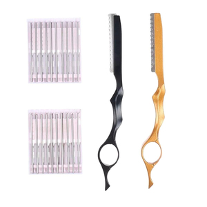 Hair Thinning Razor Feather Styling Razor Hair Cutting Texturizing Razor Straight Barber <b>Edge</b> Hairdresser Shaving Razor Tools - Product Image 3