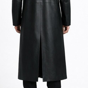 Abrigo de Cuero para Hombre de Alta Calidad, Chaqueta de Cuero Genuino Resistente al Viento, Material de Alta Calidad, Logotipo Personalizado, Proveedor de Pedidos al por Mayor - Product Image 6