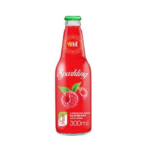 Jus tropical de haute qualité OEM boissons 330ml en bouteille jus de framboise pétillant exportation marque privée personnalisée, ODM, en stock - Product Image 1