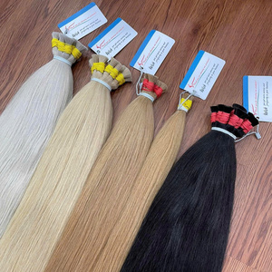 Extensions de cheveux humains vietnamiens Extensions de cheveux en vrac de meilleure qualité Super Double Drawn Natural Straight prêt à expédier - Product Image 3