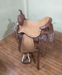 Sillín Occidental de Cuero Suave Hecho a Mano para Montar a Caballo Diseño Profesional Sillines de Cuero Duraderos Proveedor - Product Image 6