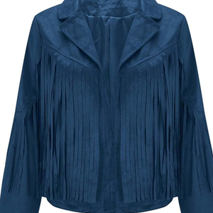 <b>Men's</b> Wholesale Price Genuine Slim Fit Blank Leather Cowboy <b>Jacket</b> for Sale High Top Quality Original Cow <b>Suede</b> Leather <b>Jacket</b> - Product Image 3