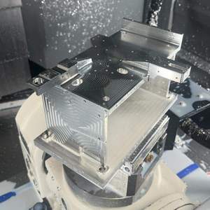 Componentes de Equipos Industriales de Cinco Ejes CNC VMC, Piezas de Acero Inoxidable y Aluminio Mecanizadas por Fresado con Procesamiento por Electroerosión por Hilo - Product Image 1