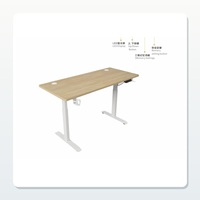 Bureau debout électrique réglable en hauteur avec 3 préréglages de mémoire, capacité de charge de 100 kg, pour bureau à domicile et poste de travail commercial