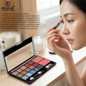 Paleta de Sombras de Ojos FENNEL the Ninth Collection, Multicolor, Alta Pigmentación, Acabado Natural, Maquillaje en Polvo Mineral - Product Image 5