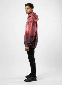 Sudadera con Capucha Personalizada con Lavado Ácido, de Gran Gramaje, Oversize, 100% Algodón, Estilo Vintage Desgastado, de Forro Polar, para Hombre y Mujer, MOQ Bajo - Product Image 3