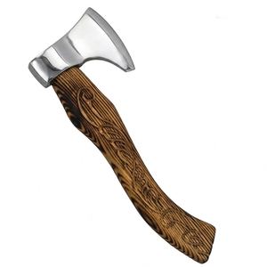 Outdoor Mini <b>Axe</b> With Steel Head And Smooth Wooden <b>Handle</b> For Gardening And Camping Use Light Weight Steel Head Mini <b>Axes</b> - Product Image 6