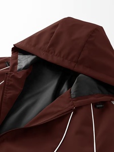 Premium Windbreaker <b>Jacket</b> for Men Lightweight <b>Waterproof</b> and Wind Resistant Outdoor Running Sportswear Material Autumn Wear - Product Image 3