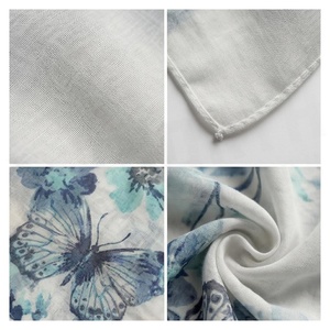Women's Long <b>Silk</b> Scarf Floral Print Elegant Multi-Functional Fashion Accessory All Seasons - Product Image 4