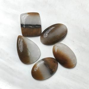 Wholesale Hot Selling Stunning Copper Rutile Quartz A One Quality 100%Natural Red Rutile Quartz Cabochon Loose Gemstone Jewelry - Product Image 1