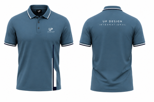 เสื้อโปโลผู้ชายผ้าฝ้ายเนื้อนุ่มแบบเรียบ แขนสั้น สไตล์ลำลอง สำหรับเล่นกอล์ฟ ปักโลโก้ รับผลิตตามแบบ OEM ODM สำหรับชุดยูนิฟอร์มบริษัท - Product Image 4