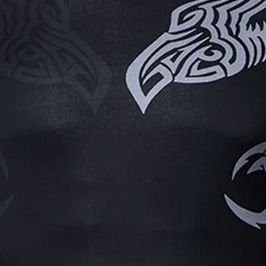 Custom <b>Printed</b> Men Rash Guard Long Sleeve Compression Polyester Quick Dry Fitness Training BJJ <b>Surfing</b> Rash Guard OEM Service - Product Image 2