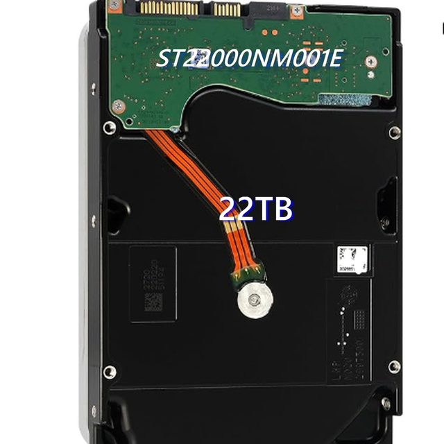 ST22000NM001E X22 22TB SATA Hard Drive 6Gb/s 7200RPM 3.5"  512MB HDD Enterprise Hard Drive Server Data Center NAS CCTV