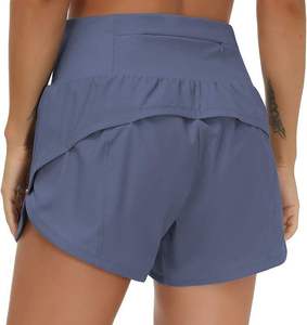 Women's High Waisted Athletic Workout Shorts Quick Dry <b>Skorts</b> with Breathable Mesh Liner and Zipper Pockets for Running - Product Image 3