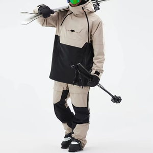 Men's Winter <b>ski</b> <b>Jacket</b> Waterproof Warm Fleece Zipper Closure Casual Style Windproof Outdoor Mountain Hiking Wear - Product Image 6