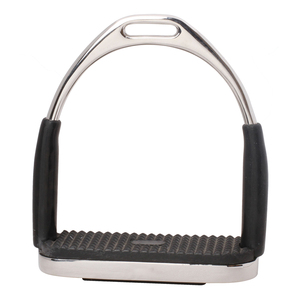 Étriers de sécurité flexibles en acier pour l'équitation : Accessoires confortables pour la sécurité équestre et le soulagement des articulations - Product Image 1