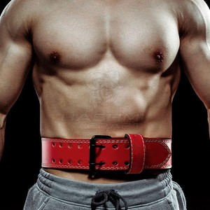 Nouvelle ceinture de musculation en cuir avec boucle pour la musculation, le fitness et l'entraînement en salle, offrant confort et stabilité maximale - Product Image 4