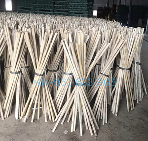 Manche de balai en bois naturel durable avec filetage mexicain/italien, design simple, pour le nettoyage des sols, 120x2.2cm - Marque MIT VIETNAM - Product Image 5