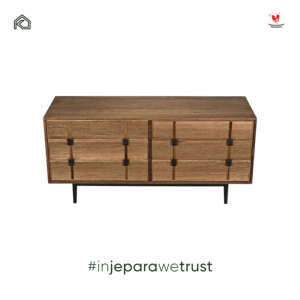 Antique Style Solid Teak Wood Sideboard Vintage Wooden <b>Storage</b> <b>Cabinet</b> Credenza for Living <b>Room</b> <b>Dining</b> <b>Room</b> Hotel Furniture - Product Image 3