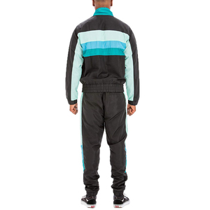 Men Quick Dry Nylon Tracksuit Set Water Resistant Sportswear with Zipper <b>Jacket</b> for <b>Workout</b> Training and Outdoor Activities - Product Image 5
