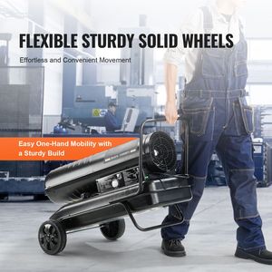 Stufa a Cherosene ad Alta Efficienza Energetica 215000 BTU, Riscaldatore ad Aria Forzata Portatile con Termostato, Serbatoio da 13,2 Galloni, Stufa Diesel per Garage - Product Image 2