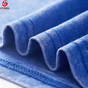 T-shirt délavé à l'acide, impression personnalisée, coton, coupe ample vintage, crop top pour femme, tee-shirt court délavé - Product Image 5