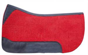 Sudadero de Corduroy Rojo Estilo Western Multiusos con Ribete de Cuero Negro y Forro de Felpa para Equitación - Product Image 2