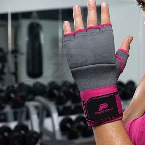 Vendas de Gel de Neopreno sin Dedos para Entrenamiento de Boxeo, con Cierre de Cordones, Reutilizables, Terapia Frío/Calor para Nudillos, Muñecas y Palmas, para Sparring en el Gimnasio - Product Image 5