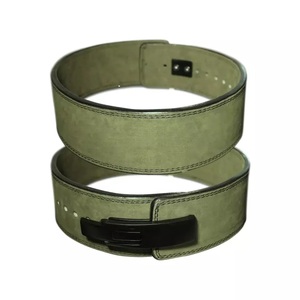 Ceinture de soutien lombaire en cuir GAF Heavy Duty 10 mm pour la musculation et l'haltérophilie - Antidérapante unisexe - Product Image 5