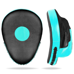 Top Quality Premium Leather Focus Mitts and Punch Pad for Boxing & Muay Thai Training High Quality Kick Pad Gear AS-FP-08 - Product Image 3