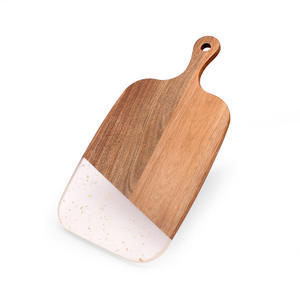 Planche à découper en bois et résine époxy personnalisée, planche à découper pour fromage, pour cuisine, hôtel, restaurant, cadeau - Product Image 2