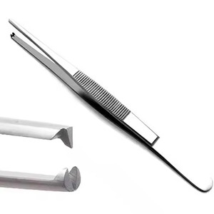 Pinzas de Disección Micro Adson de Acero Inoxidable / Pinzas de Disección de Tejido Atraumáticas, Instrumento Manual - Product Image 1
