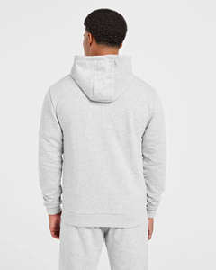 Ensemble de survêtement 2 pièces pour homme, gris clair, avec sweat à fermeture éclair et pantalon de jogging en coton respirant – Nouveauté très demandée - Product Image 5