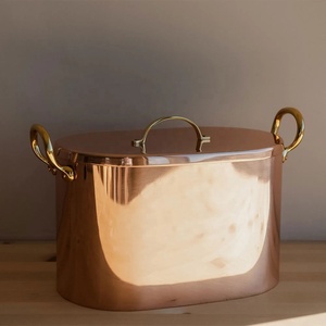 Caja de Pan de Cobre con Tapa Abatible y Diseño de Ventilación para Encimera de Cocina, Almacenamiento de Pan y Productos de Panadería - Product Image 4