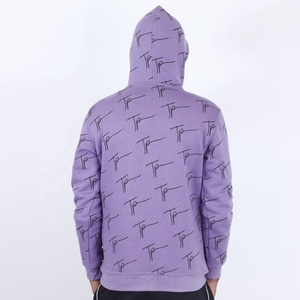 Sweat à capuche unisexe personnalisé avec logo, 80% coton 20% polyester, grandes tailles, confortable, polaire d'hiver, séchage rapide, respirant - Product Image 6