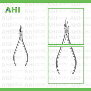 Pince orthodontique dentaire à fil léger, bec d'oiseau, en acier inoxydable, fabriquée au Pakistan - Product Image 4